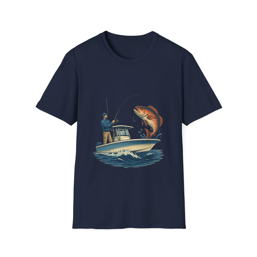 Fishing Boat T-Shirt — Big Catch Graphic Tee