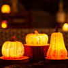 Shop Halloween Pumpkin Lanterns: LED Candle Simulation for Festive Decor