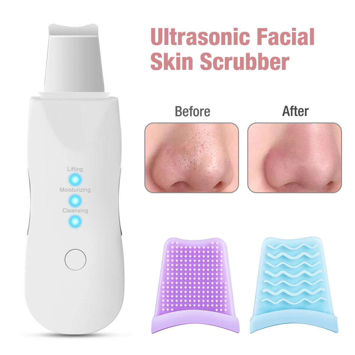 Revolutionize Your Skincare Routine with the Ultrasonic Skin Scrubber