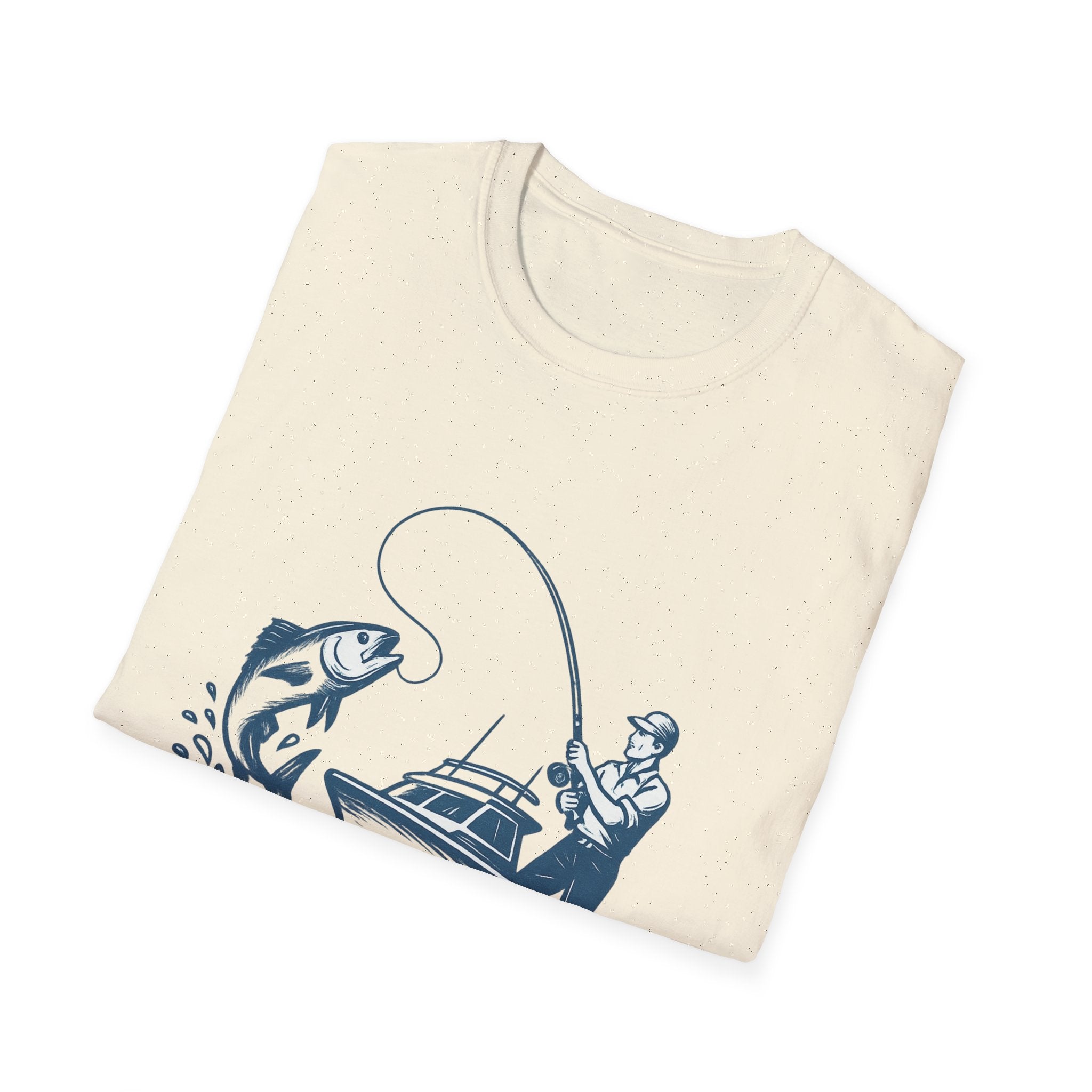 Fishing Boat T-Shirt — Angler Catch Graphic Tee