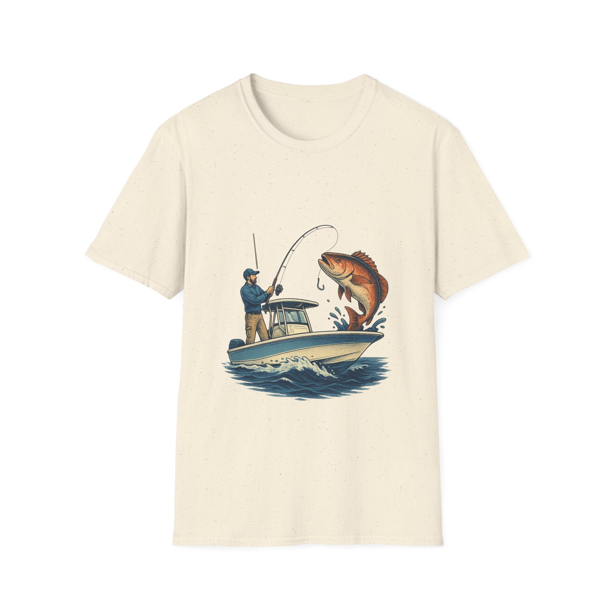 Fishing Boat T-Shirt — Big Catch Graphic Tee