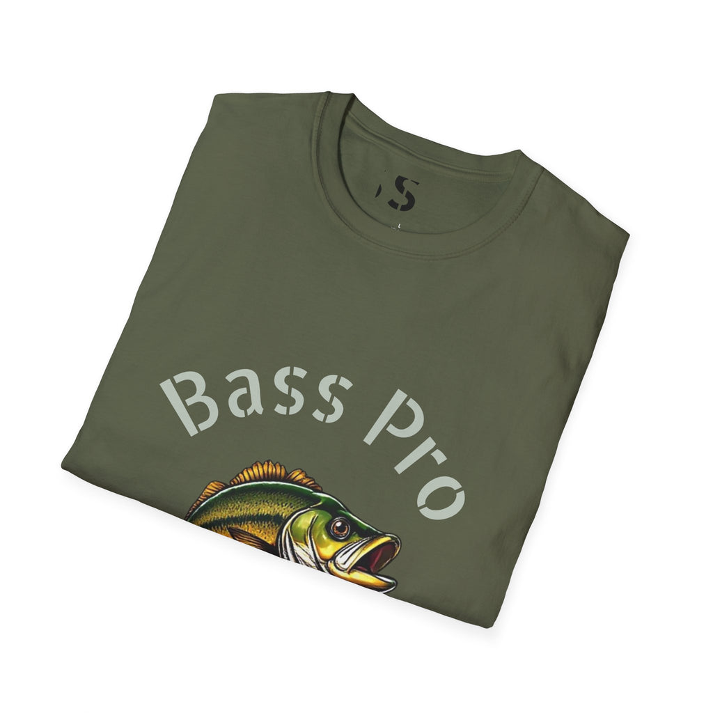 Bass Pro Fishing T-Shirt — Graphic Largemouth Bass Tee