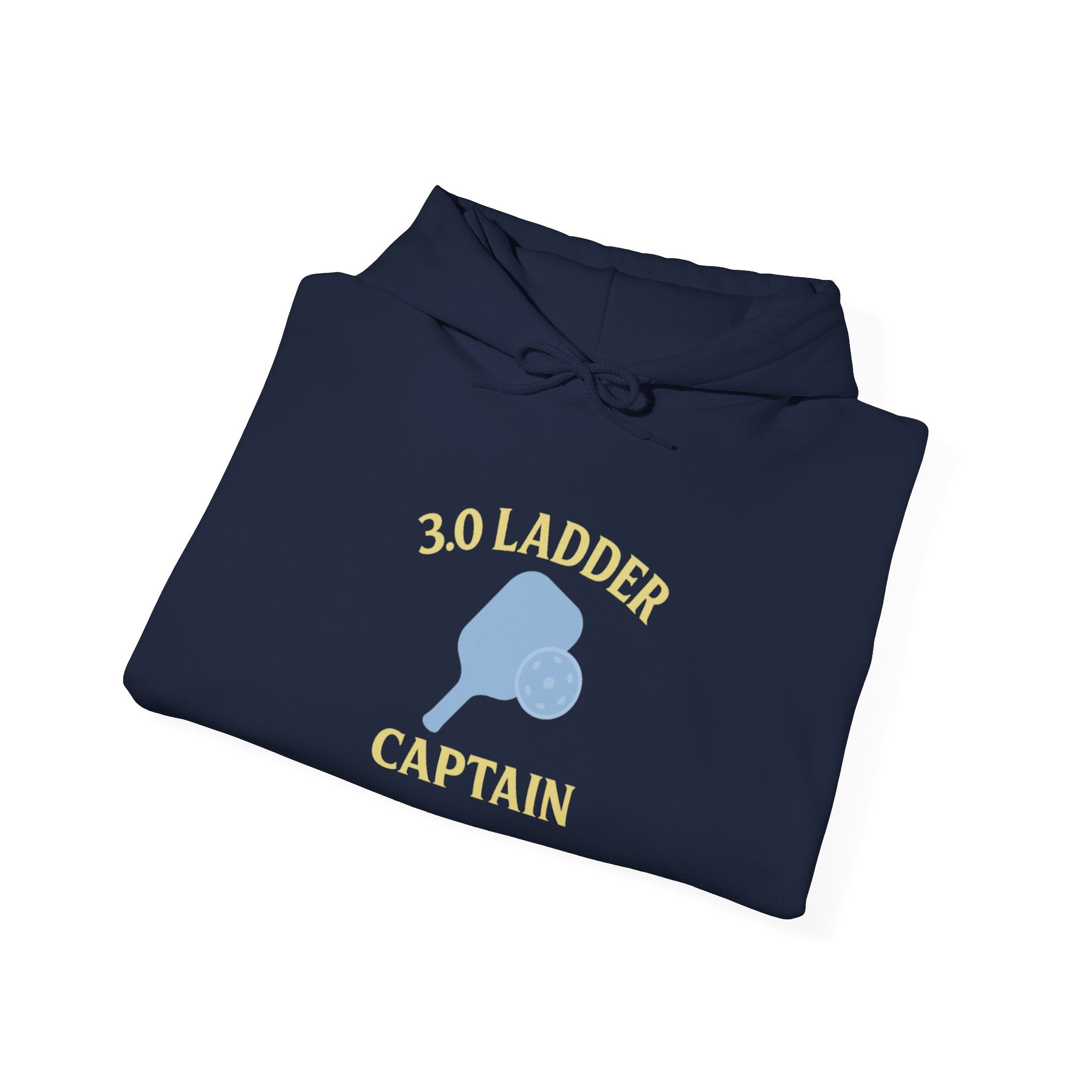 Ladder Captain Firefighter Hoodie — "30 Ladder Captain" Badge Sweatshirt
