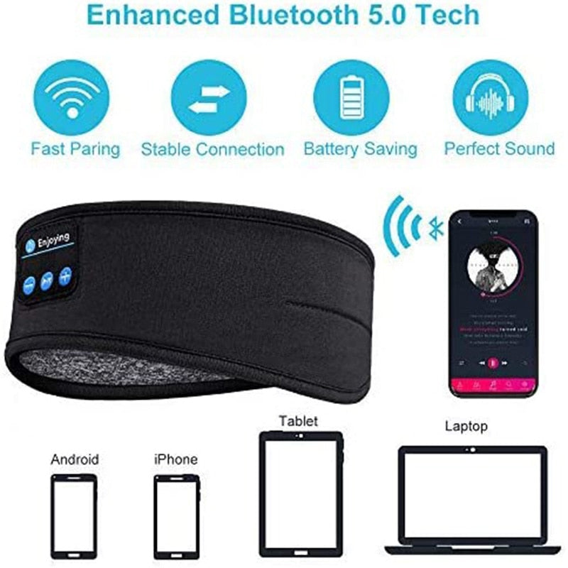 Wireless Bluetooth Comfort Sleep Headband