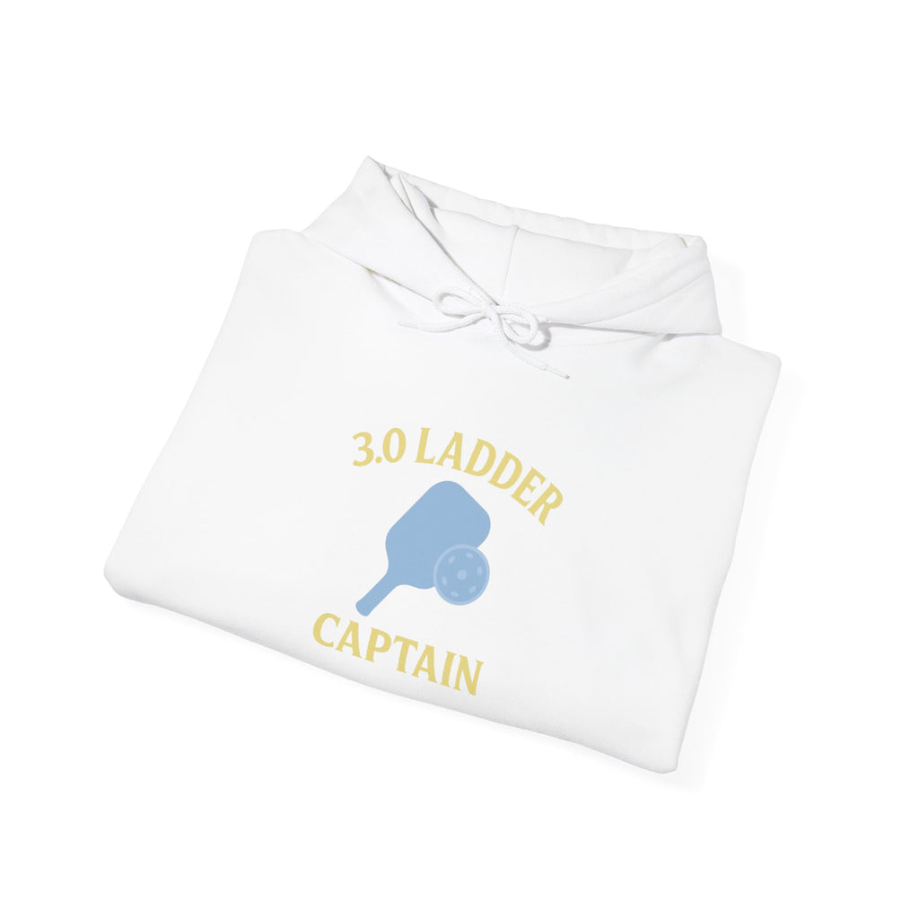 Ladder Captain Firefighter Hoodie — "30 Ladder Captain" Badge Sweatshirt