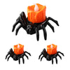 Unique Halloween Spider Candlestick Ornaments for Festive Atmosphere