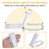 Adjustable LED Book Light - USB Rechargeable & Eye Protection