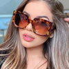 Trendy Large Frame Square Sunglasses for Women