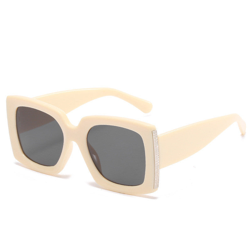 Trendy Large Frame Square Sunglasses for Women