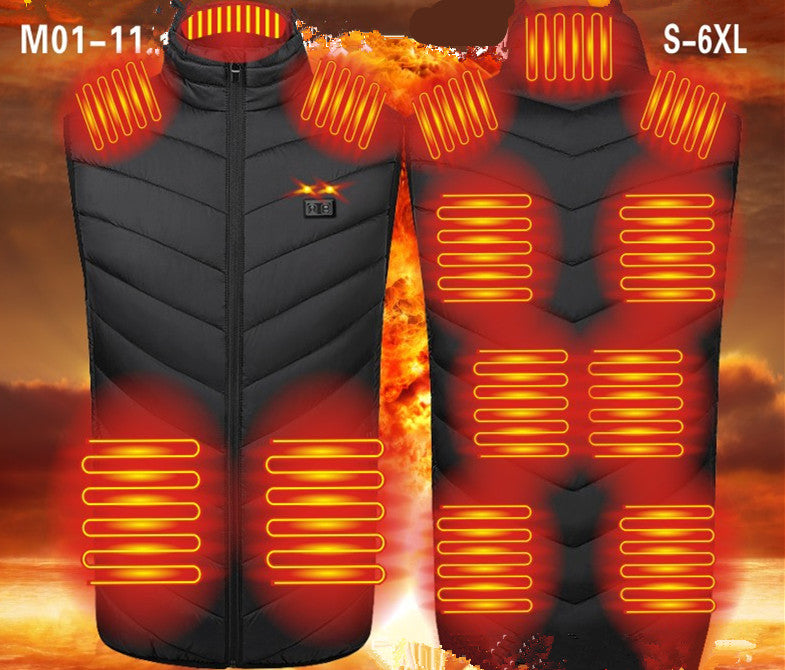 HeatVest: Heated Vest 11 Zones