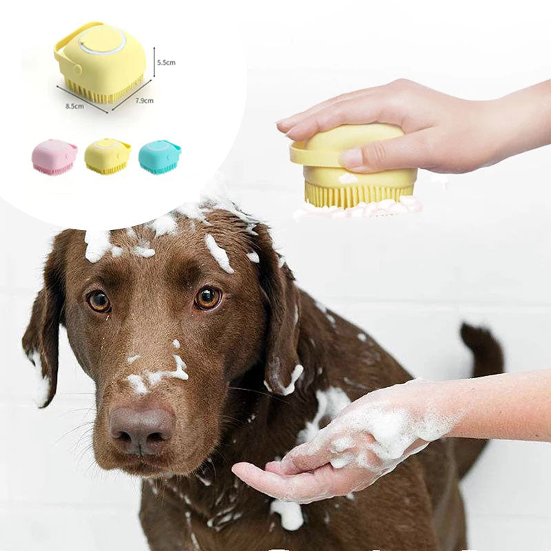 Silicone Dog Bath Massage Gloves - Ultimate Pet Grooming Tool