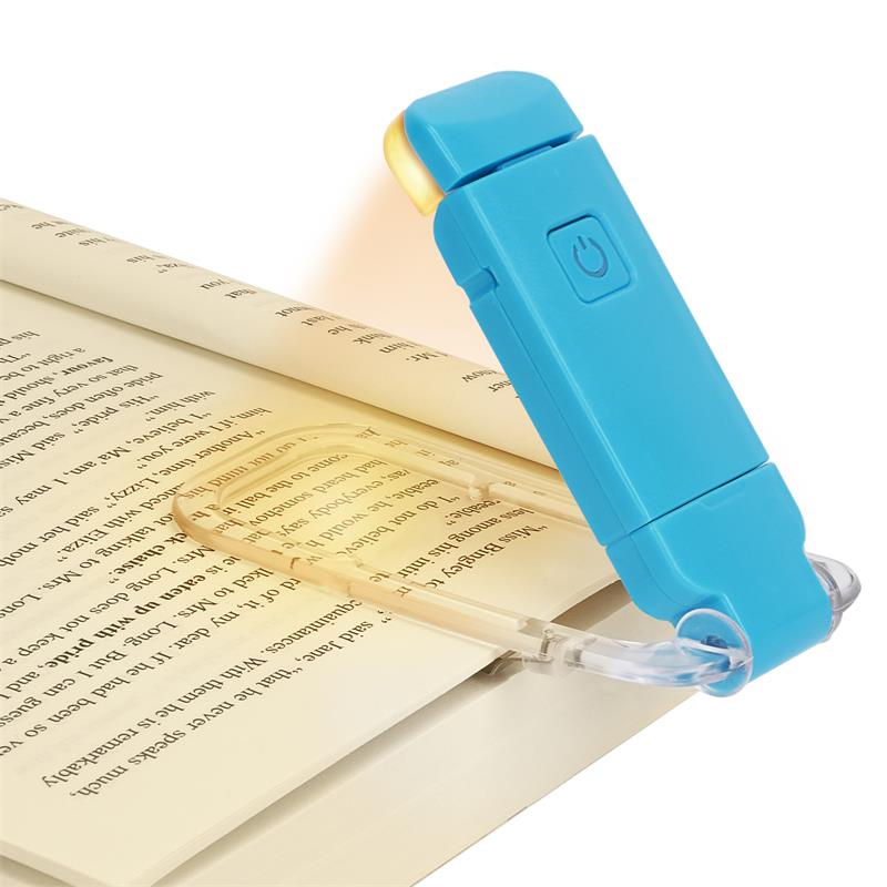 Adjustable LED Book Light - USB Rechargeable & Eye Protection