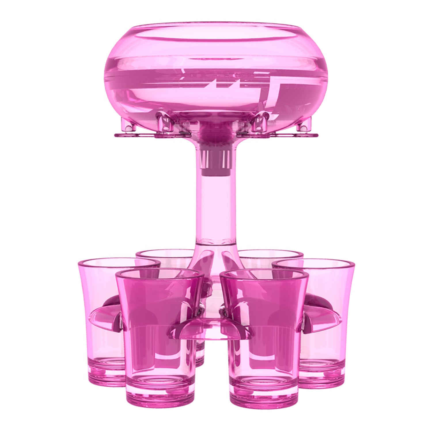 6-Shot Glass Dispenser Set - Party Essential