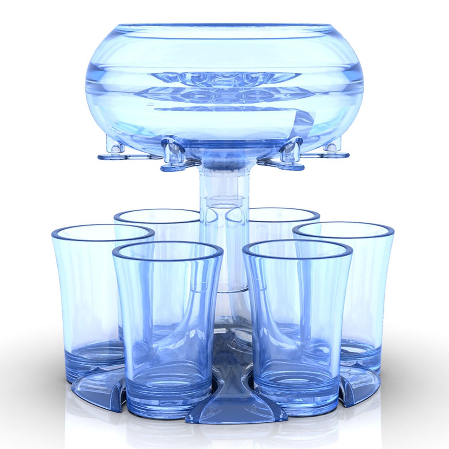 6-Shot Glass Dispenser Set - Party Essential